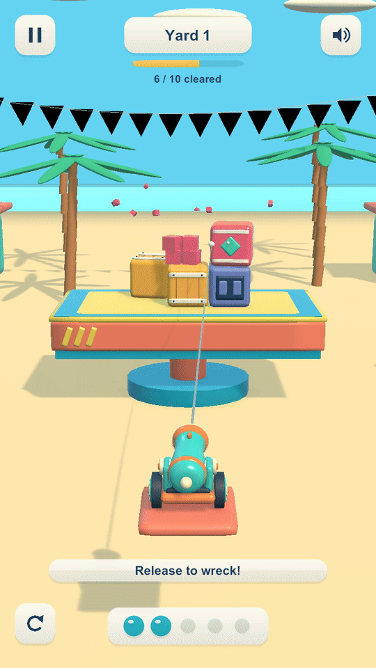 Wreck Yard prototype gameplay